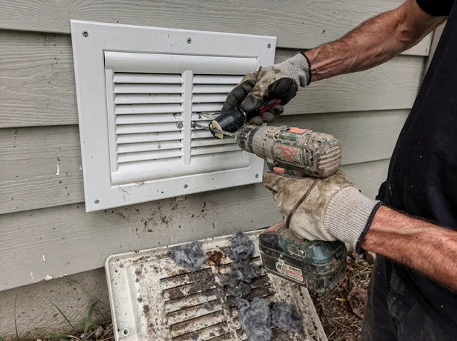 Dryer Vent Cover Replacement in Burrillville